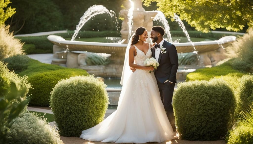 artistic wedding photos