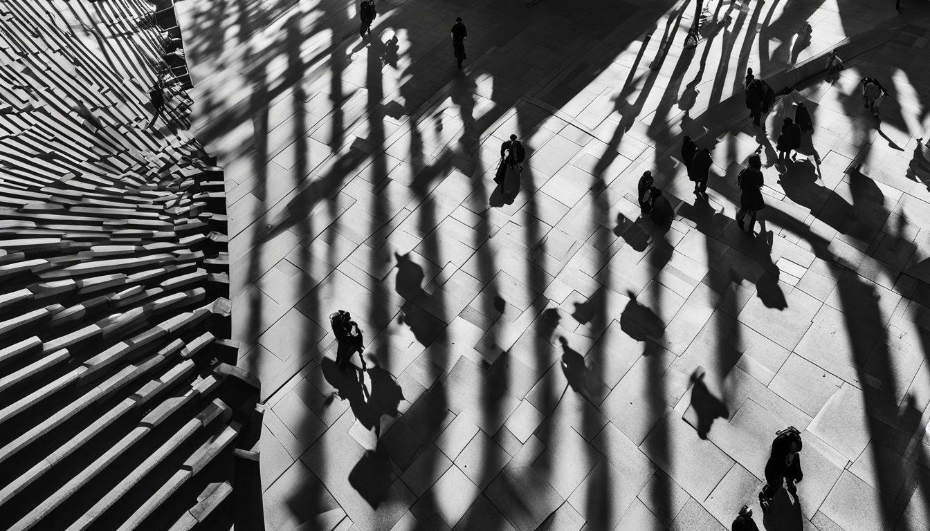 black and white street photography