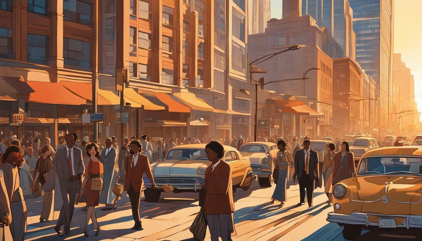 capturing the essence of city life