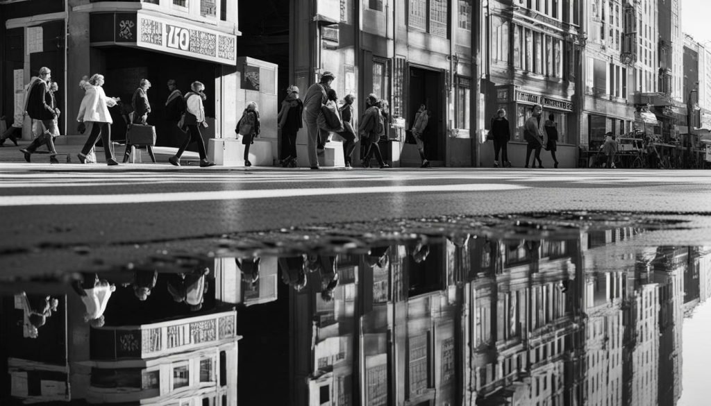 monochrome street photography