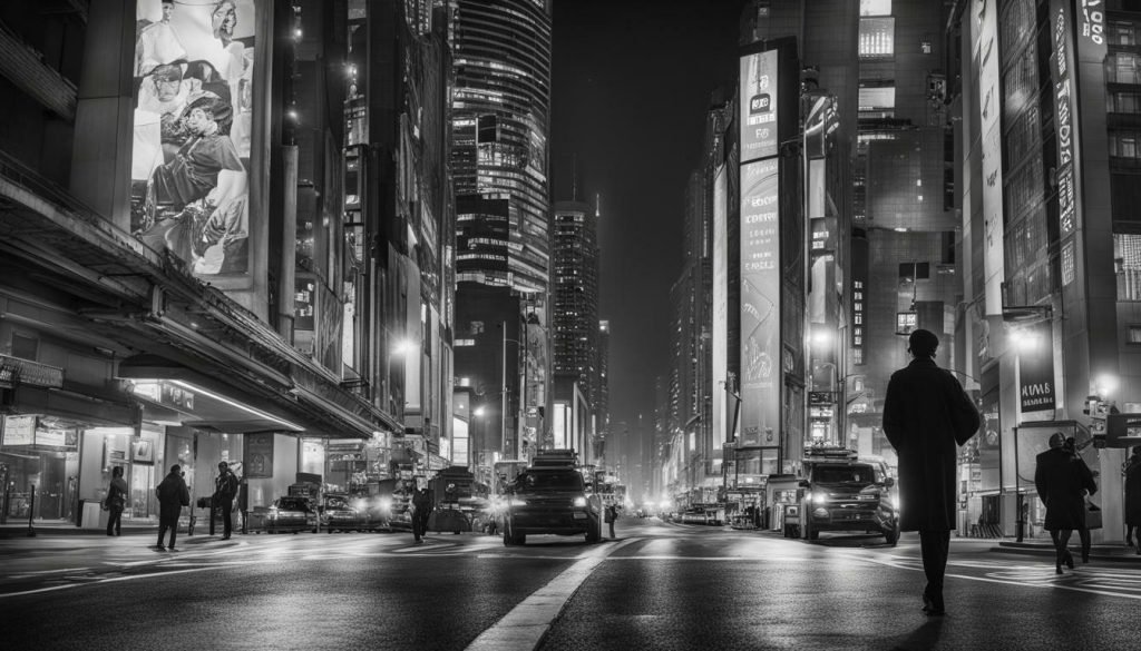 showcasing your black and white street photography
