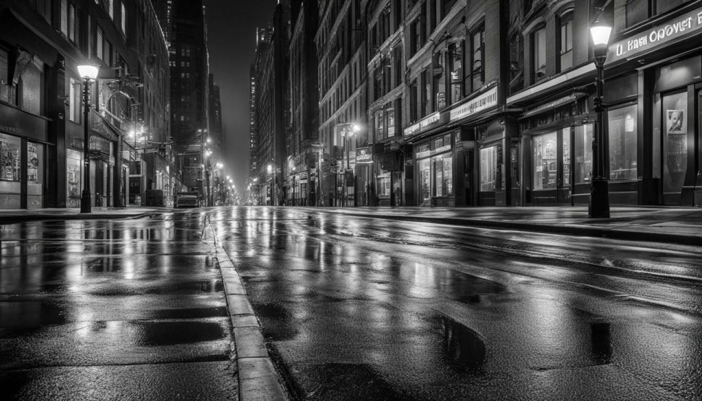 urban night photography