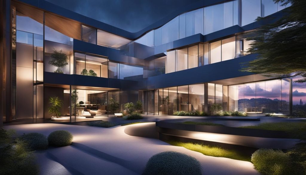 futuristic architectural photography ideas